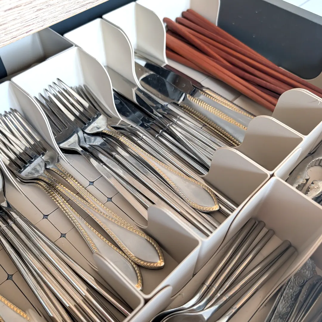 Gridifum Kitchenware Drawer Organization