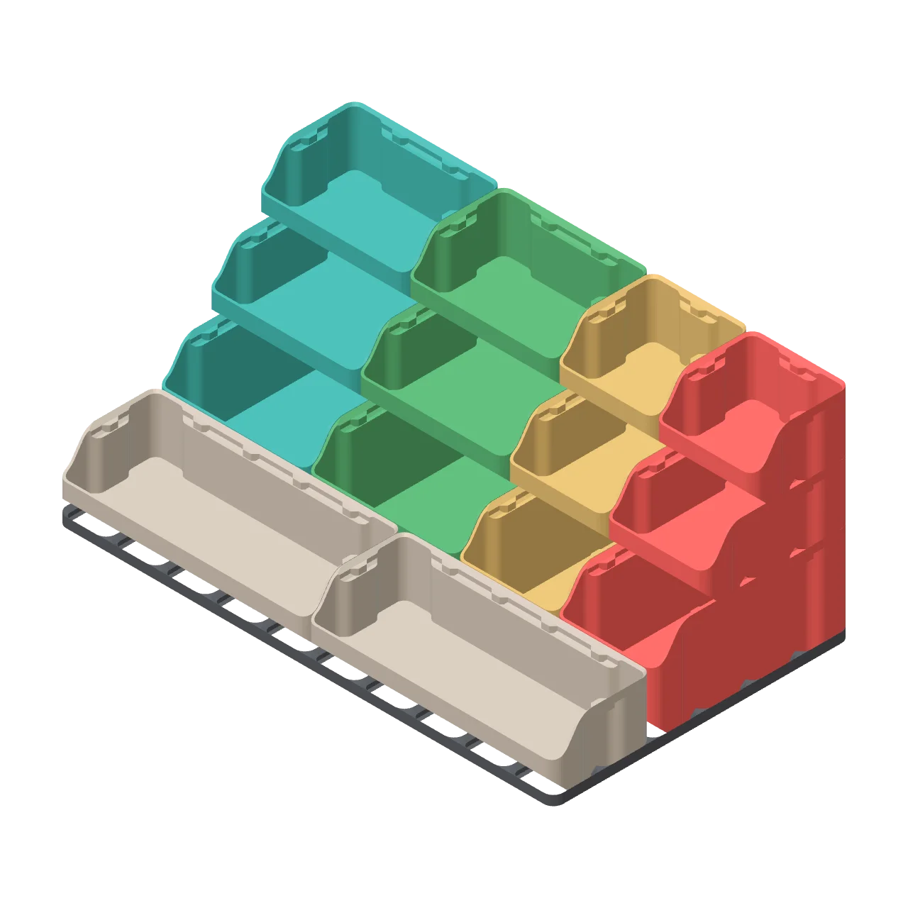 Gridfium MegaTrays combination