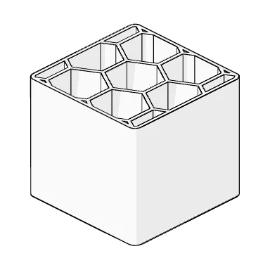 Cup Lattice Insert