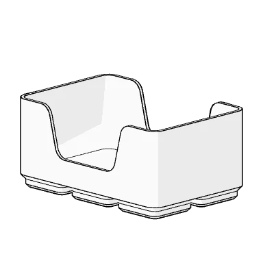 Sidecut Tray
